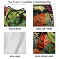 thumbnail image 4 of luoweisi Men's Beach Shorts Quick Dry Swim Trunks with Mesh Lining Tropical Leaves L, 4 of 5