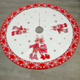thumbnail image 3 of Falda para árbol de Navidad - Adorno para árbol de Navidad de 120 cm para decoración de fiestas navideñas 1 pieza, 3 of 5