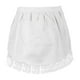 thumbnail image 1 of Delantal de cintura Delantal de cocina Lindo para mujeres Niñas Delantal de encaje Medio Delantal Delantales de servidor para Blanco, 1 of 9