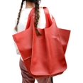 thumbnail image 3 of LinYooLi Soft Leather Tote Bag for Women Extra Large Boho Bucket Handbag Oversized Purse Shoulder Bag for Working Traveling, 3 of 8