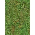 thumbnail image 1 of Ahgly Company Indoor Rectangle Patterned Green Novelty Area Rugs, 4' x 6', 1 of 6