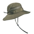 thumbnail image 1 of Fiskehatt för utomhusbruk, solhatt för män för fiske, vandring och bergsklättring, sommarsolhatt, hopfällbar fiskarhatt, grön, 1 of 5