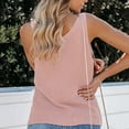 thumbnail image 7 of Mittory Womens Summer Sleeveless V Neck Sweater Vest Fall Knitted Loose Cami Tank Tops, 7 of 7