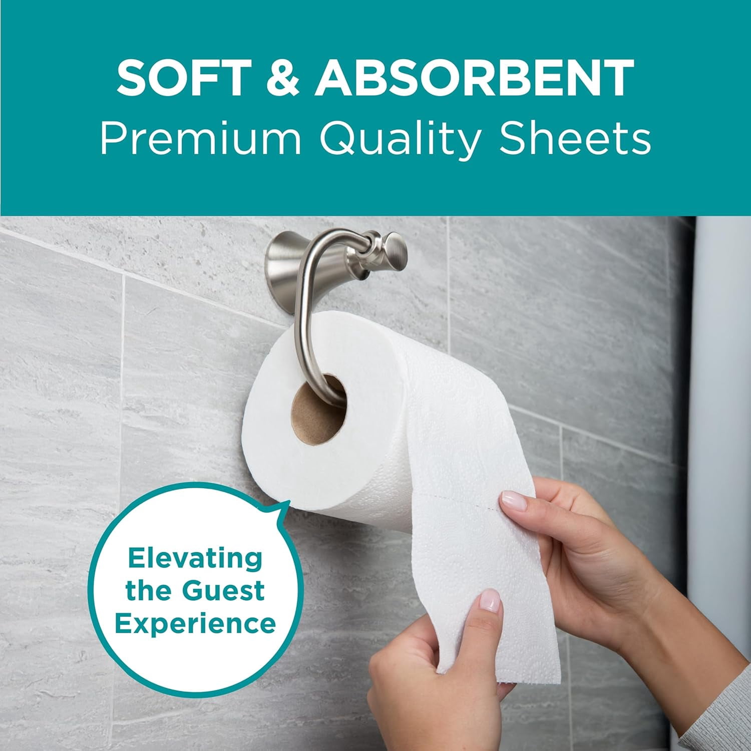 Angel Soft Professional Series by PRO 2-Ply Embossed Toilet Paper, White, Individually Wrapped, 450 Sheets Per Roll, 80 Toilet Tissue Rolls Per Case, 16880