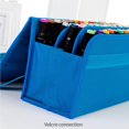 thumbnail image 2 of Injueey Bolsa de almacenamiento de rotuladores de gran capacidad con correa para el hombro, bolsas de transporte portátiles, organizador de pinturas Azul, 2 of 6