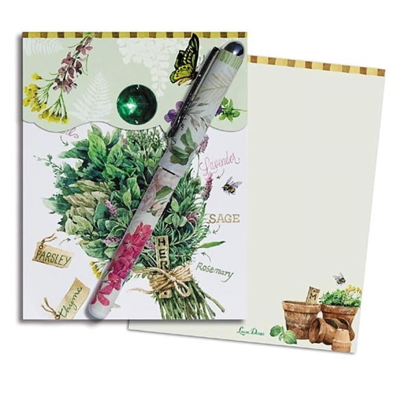 Lissom Design 25167 5 lbs Match Book - Herb Garden