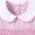 thumbnail image 4 of FYDUU Robe d'Été pour Filles Tout-Petits Manches Courtes Imprimé Dessin Animé Robe de Fête Mignonne avec Col Rayé Robe Décontractée pour Enfants 4-5 Ans, 4 of 6