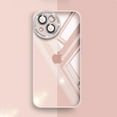thumbnail image 1 of Feishell for iPhone 14 Pro Max Slim Case,Luxury Crystal Clear with Camera Lens Protector Hard PC+Soft TPU Silicone Bumper Shockproof Drop Protective Anti-Yellowing Back Phone Cover.Pink, 1 of 9