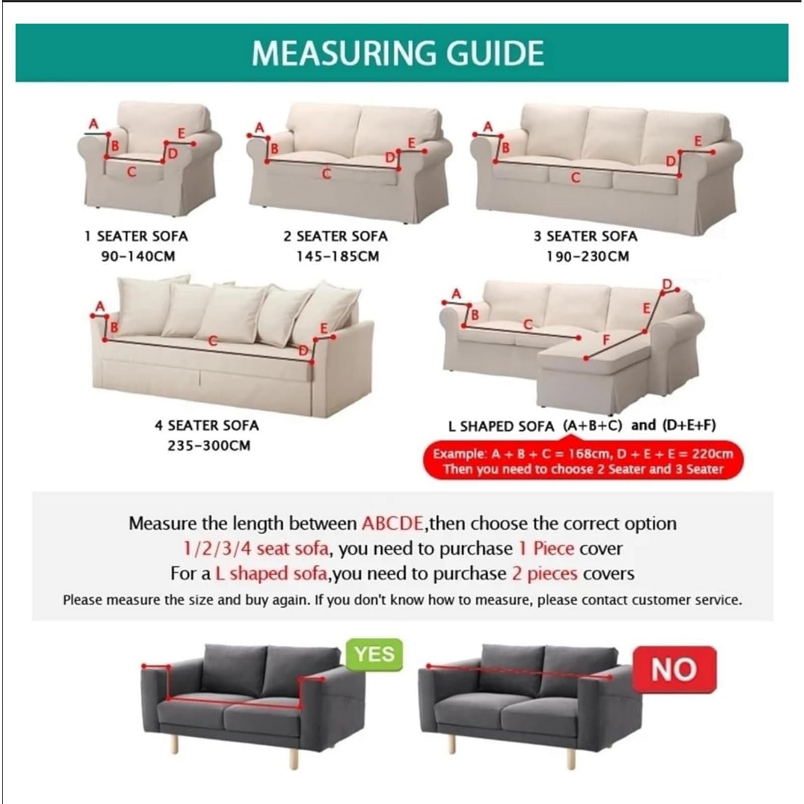 LKJYER Stretch Sofa Couch Slipcover with Skirt, Non-Slip Jacquard Universal Soft Sofa Cover with Elastic Bottom, Pet Proof Washable Breathable Furniture Protector for Living Room,