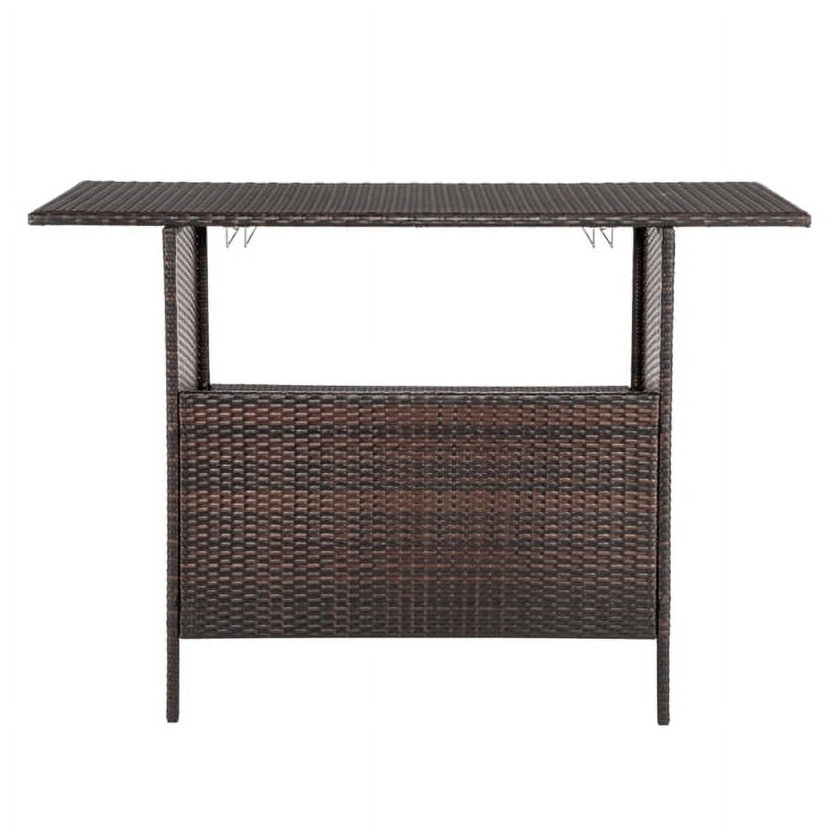 Modern Stylish And Beautiful Bar Table Brown Gradient