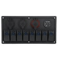 thumbnail image 2 of Easy To Install Long Service Life Switch Panel, Rocker Switch, For Vehicle Yacht, 2 of 8