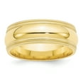 thumbnail image 1 of 10KY 8mm Double Milgrain Comfort Fit Band Size 8 Size 8, 1 of 3