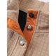thumbnail image 5 of pstuiky camisas de manga larga para hombre, Blusa informal y moderna de color liso con botones, manga larga y cuello alto para hombre camisetas de hombre xxxl, 5 of 9
