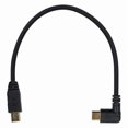 thumbnail image 1 of Mini USB to Type C Adapter Converter Cable for Camera Phone OTG Cable 90 Degree USB 31 Type C Male to Mini USB Transfer, 1 of 5