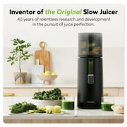 Hurom Cold Press Juicer Machine, H400 Easy Clean Slow Juicer (Two Tone Oat)