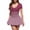 Hot Pink, variant on Women's Floral Print Short Sleeve Mini Skater Dress Casual Fit and Flare Graduation Party Dress
