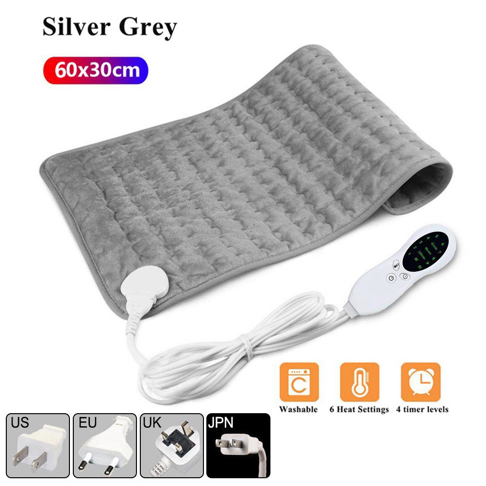 110V-250V Electric Heating Pad Blanket Timer Physiotherapy Heat Pad Winter  Warm - Walmart.com