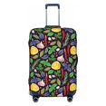 thumbnail image 2 of Goofa Herbs And Spices Pattern Luggage Covers For Suitcase,Suitcase Cover Protector Fit 18-32 Inch Luggage-Large, 2 of 9