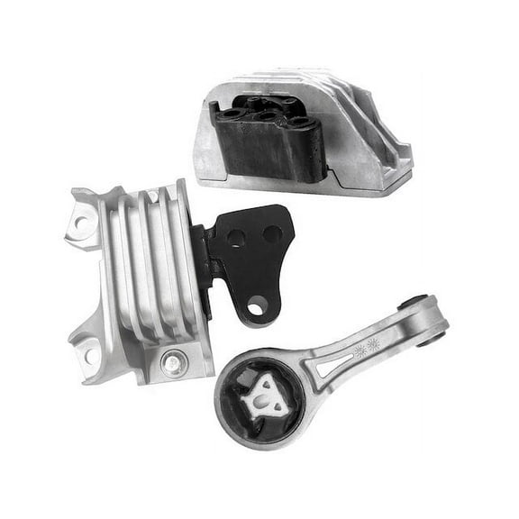 Engine Mount and Transmission Mount Kit - Compatible with 2011 - 2017 Dodge Journey 2012 2013 2014 2015 2016