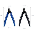 thumbnail image 2 of Flush Cutter Micro Precision Wire Cutters Diagonal Cutting Pliers for Electronic, Model, Jewelry Making, 2 of 5