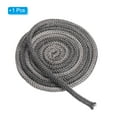 thumbnail image 3 of Uxcell 3/8"x 118" Wood Stove Gasket, Graphite Fiberglass Round Type High Temperature Resistance Seal Rope, Black, 3 of 6