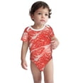 thumbnail image 2 of Yiaed Beef Steaks Print Infant Climbing Short Sleeve Onesie One-Piece Baby Bodysuit Clothes 0-12 Months -12 Months, 2 of 6