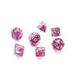thumbnail image 5 of Neutron Dice Set in Wine and Clear, by Gate Keeper Games, 5 of 5