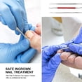 thumbnail image 2 of 3PCS Ingrown Toenail File & Lifter ,Stainless Steel ingrown toenail tool,Double Sided Cleaner Tool, 2 of 4