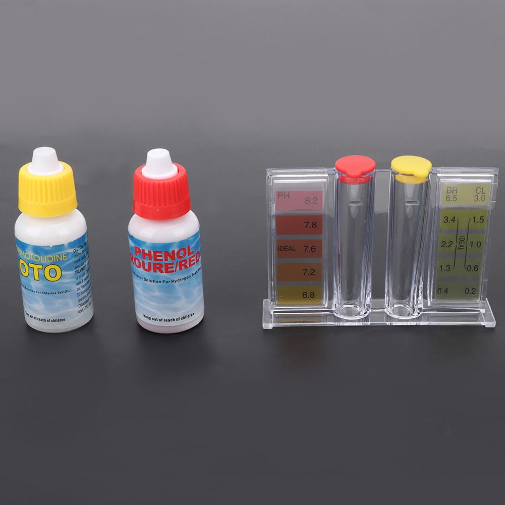 Buy Pool PH Test Kit, PH Chlorine Testing Pool Water Test Kit, For
