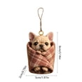 thumbnail image 3 of AOMXGD Plaid Blanket Themed Acrylic Christmas Hanging Ornament, Festive Tree & Wall Pendant For Seasonal Display & Gifting, 3 of 6