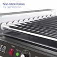 thumbnail image 5 of VIVO Electric 30 Hot Dog & Eleven (11) Roller Grill Cooker Machine, 5 of 8