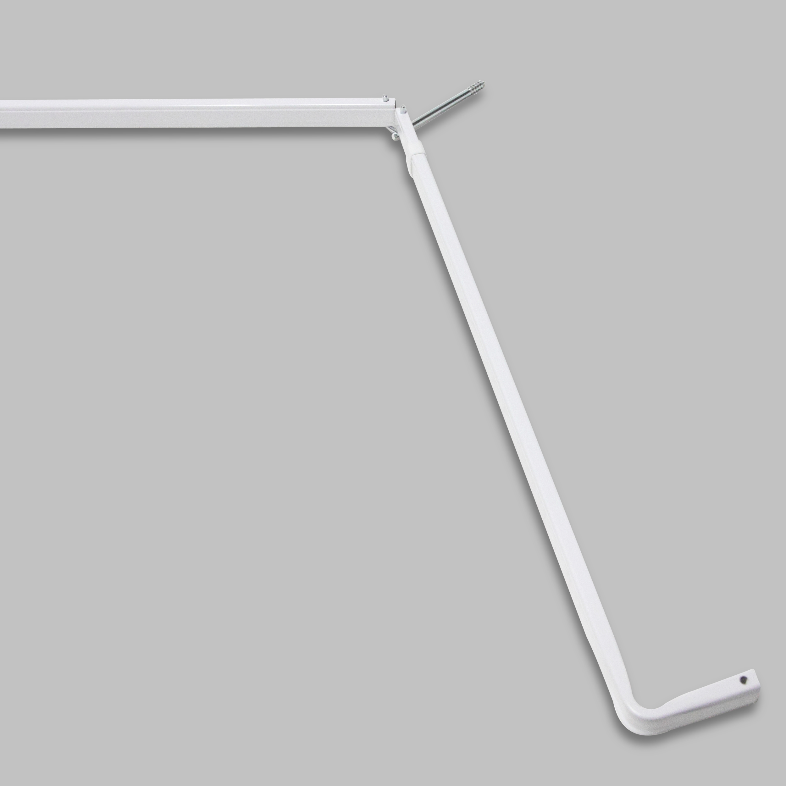 Single Bay Window Lockseam Curtain Rod