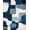 Blue Multi, Pattern 1, variant on ODIKA Pvc Abstract Bottom Brushstroke Watercolor Contemporary Splicing for Home Office, Gaming Room, Under Desk, Non-Slip Chair-Friendly