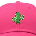 thumbnail image 2 of DALIX Saguaro Cactus Hat Womens Succulent Baseball Cap in Hot Pink, 2 of 5