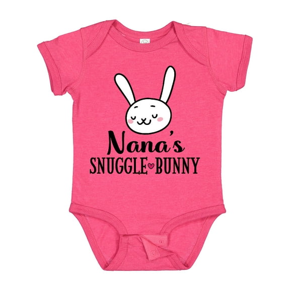 Inktastic Nana Bunny Grandchild Boys or Girls Baby Bodysuit