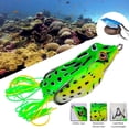 thumbnail image 2 of Large Frog Topwater Soft Fishing Frogs Lure Bait Bass 13g 6cm- X0V9, 2 of 9