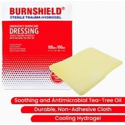 Burnshield Sterile First Aid Burn Dressing Non Stick Pads for Wounds & Burns, 1-Count