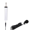 thumbnail image 1 of Mini Portable Wired Electret Condenser Clip-on Musical Instrument Mic Microphone for Guitar Sax Trumpet Violin Piano, 1 of 7
