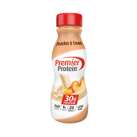 Premier Protein Shake, Peaches & Cream, 30g Protein, 11.5 Fl Oz, 1 Ct