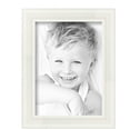 thumbnail image 2 of ArtToFrames 8" x 11" White Picture Frame, 8x11 inch White MDF Poster Frame (WOM-4332), 4 Pack, 2 of 8