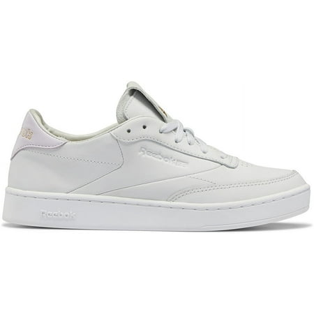 Womens Reebok Club C Clean Shoe Size: 8.5 Cold Grey 1 - Footware White - Quartz Glow Fashion Sneakers