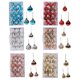thumbnail image 4 of 15Pcs Hanging Ball Christmas Baubles Ornaments Set Tree Pendants Decoration Gift Balls, 4 of 6