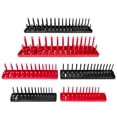 thumbnail image 1 of Juego de bandejas organizadoras de enchufes AIUITIO, 6 piezas, SAE y métricas rojo/negro, 1 of 8