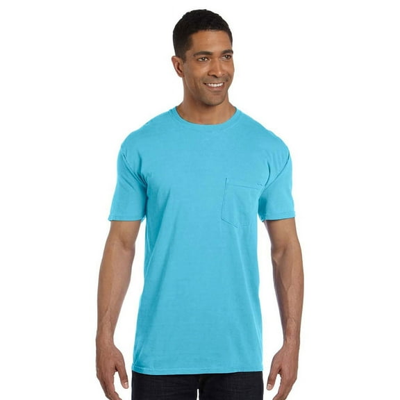 Comfort Colors - Garment-Dyed Heavyweight Pocket T-Shirt - 6030, Chalky Mint, 3X