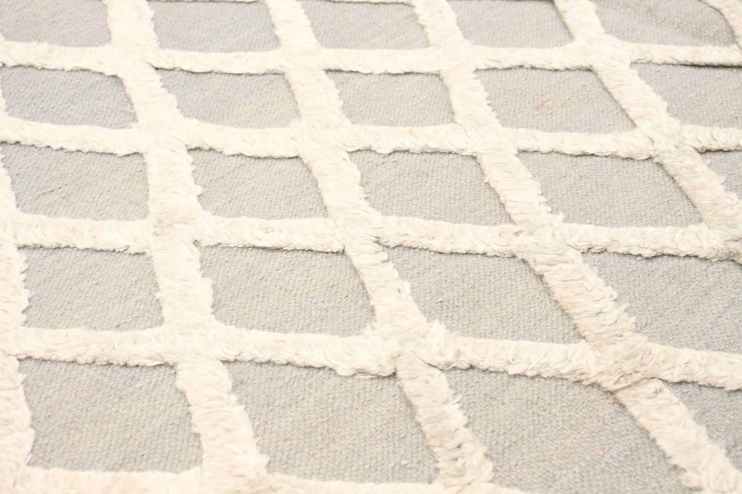 ECARPETGALLERY 5'0" x 7'9" Carved Cambridge Hand Made Area Rug for Living Room, Dining Room and Bedroom in Grey