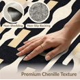 thumbnail image 6 of ODIKA 4'x6' Washable Area Rug Pet Friendly, Non-Shedding Geometric Contemporary Interlocking Arch Abstract Mid Century for Bedroom, Reading Nook, 6 of 7