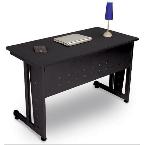 OFM 55103-GRPT Table Modulaire pour Ordinateur - 24 x 48 Pouces - Graphite et Noir