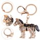 thumbnail image 2 of Llavero con forma de caballo y diamantes de imitación, colgante decorativo con forma de caballo y diamantes de imitación., 2 of 8