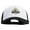 White Black, variant on Mount Everest Badge Embroidered Big Foam Mesh Truck Cap - White Black XL-3XL