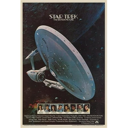 Star Trek The Motion Picture Movie Poster (11 x (The Best Motion Graphics)